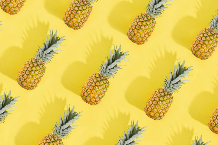 The pineapple is the symbol of infertility and trying to conceive.